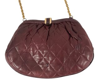 Quilted Leather Purse