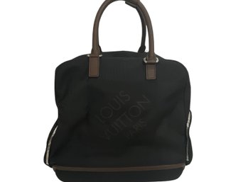 Louis Vuitton Black Damier Geant Aventurier Polaire Travel Bag Like New