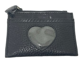 Brighton Black Leather Small Wallet