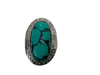 Oval Turquoise Ring