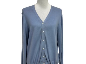 Brooks Brothers 100 Percent Sea Cotton Buttoned Cardigan Sweater Size XL