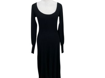 Zara Black  Knit Dress Size M