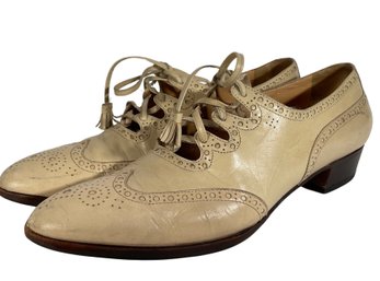 Hermes Vintage Lace Up Shoes - Size 38