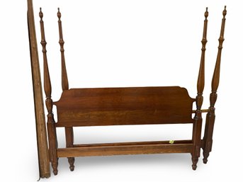 Queens Size Mahogany Poster Bed Frame