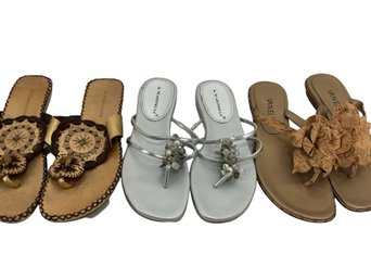 Trio Of Sandals Vaneli, A Marinelli, BCBG Maxazria  Size 5.5