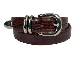 Genuine Tejus Leather Belt Size 34