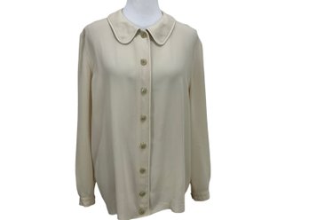 Giorgio Armani Silk Blouse Size 42