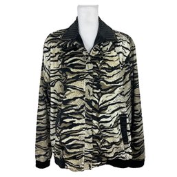 Saks Fifth Avenue Velour Jacket Size XL