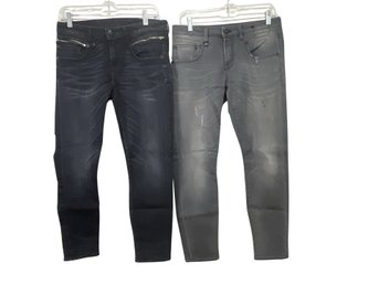 2 Pairs R13 Jeans Size 28