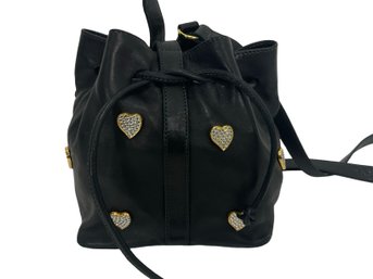 Sepcoeur Paris Hearts Small Bucket Bag