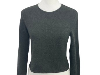 Oscar De La Renta Cashmere Short Sweater