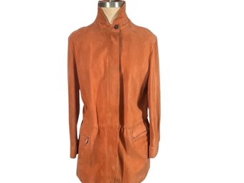Loro Piana Suede Leather Jacket - Size 44