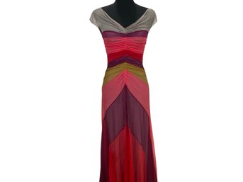 Marc Jacobs Multi-color Silk Gown Size 2