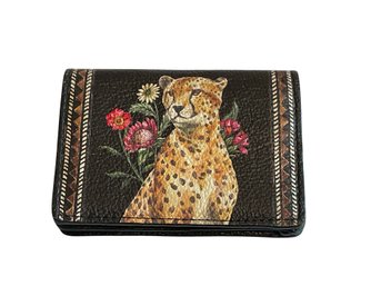 Anuschka Small Cheetah Wallet