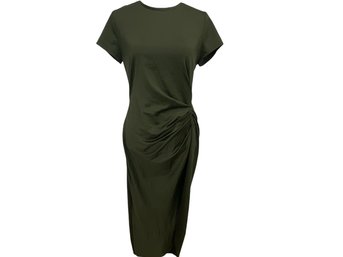 Something Navy Green Dress Size M
