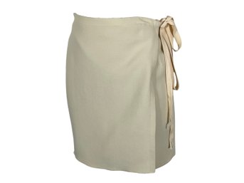 Natalie Valentiny Ecru Wrap Skirt