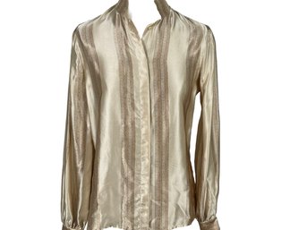 Betty Hanson Silk Blouse - Size 6