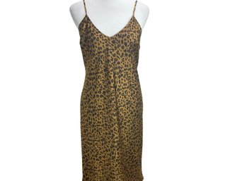 A New Day Cheetah Print Nightgown Size M