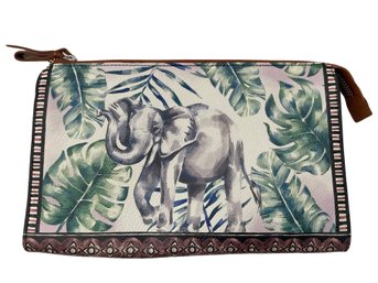 Brighton Africa Stories Elephant Handbag New With Tags