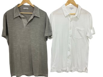 Pair Of James Perse Mens Tops