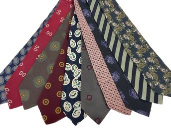 8 Giorgio Armani Silk Neck Ties