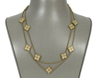 Joseph Smith & Sons Gold Tone 925 Necklace