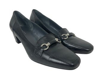 Covington Black Heels Size 9M
