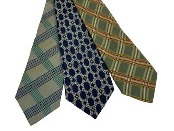 Trio Of Cerruti 1881 Paris Mens Ties