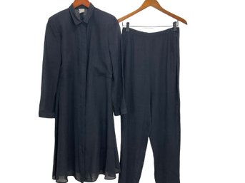 Giorgio Armani Blue Pants Suit