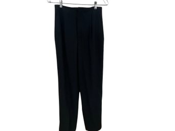 Oscar De La Renta Black Tuxedo Pants Size 8
