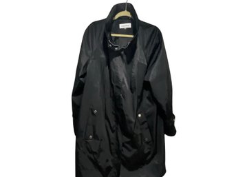 Calvin Klein Black Rain Jacket Size 1X