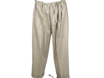 DKNY Pure Cotton Drawstring Pants - Size L