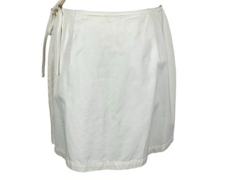 LIMITED Chinos Cotton Faux Wrap Skirt - Size 14