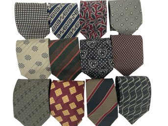 12 Vintage Giorgio Armani Silk Ties