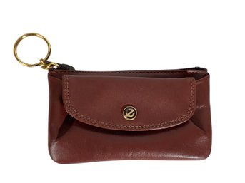 Estee Leather Key Ring Pouch
