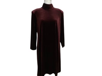 KC Spencer Velvet Dress Size 16W