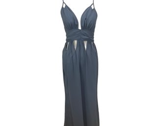 Sabo Formal Slate Gown Size M New With Tags