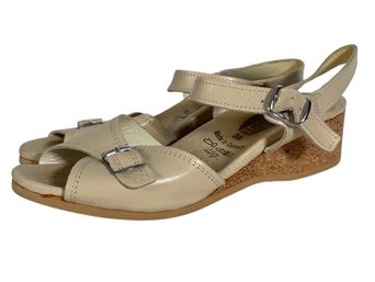 Worishofer Cork Heel Sandals - Size 38