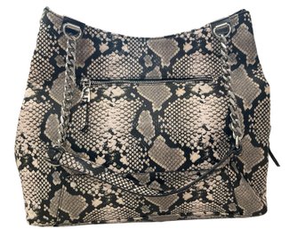 INC Snake Print Handbag