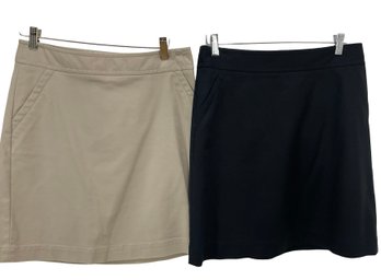 Pair Of Banana Republic Stretch Skirts Size 8