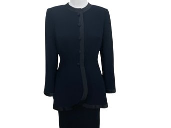 John Anthony Couture Blue Evening Suit