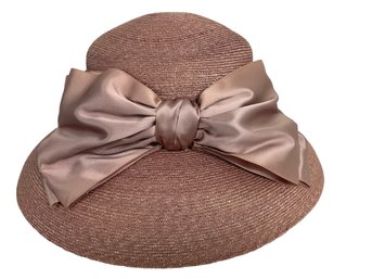 Suzanne New York Dusty Rose Hat