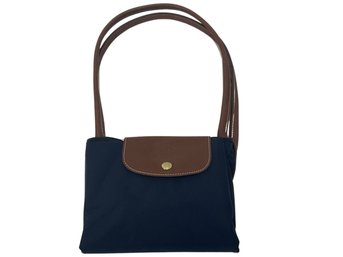 Longchamp Navy Blue Handbag