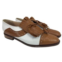 Di Nuccio Oxford Leather Shoes Size 39