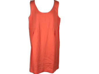 J. Jill Orange Dress - Size L
