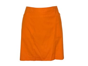 Equipment For Bergdorf Goodman Orange Skirt - Size 12