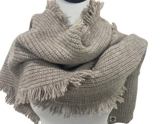 UGG Fringe Knit Scarf