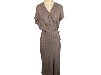 Calvin Klein Long Wrap Dress - Size 12