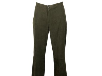 Zara Basic Green Pants - Size 12