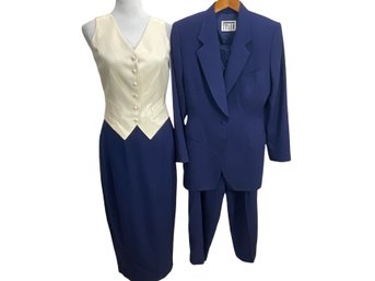 Richard Tyler Mix And Match Wool And Silk Outfits